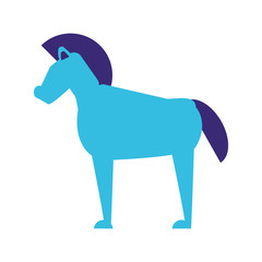 trojan horse isolated icon