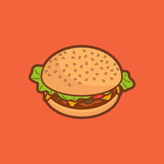 burger tasty food