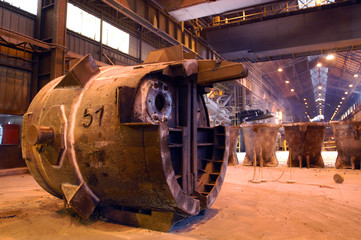 Fototapeta premium machine industrielle métallurgie