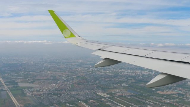 Departure from Bangkok airport