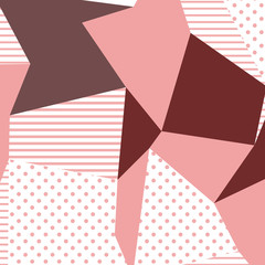 80s and 90s retro style. The Memphis pattern. Trending abstract design with geometric shapes