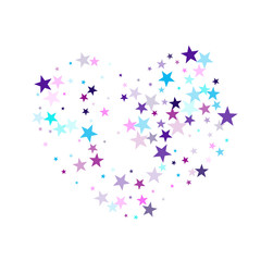 Magic sparkles decorative print.