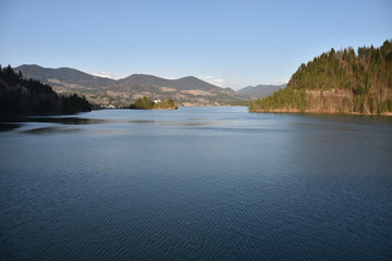 Bistrita,ROMANIA, Colibita Lake