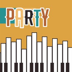 Indie musician concert show poster with acoustic guitar vector illustration - Vector