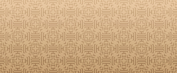 Background pattern. Brown wallpaper. Modern decorative background. Geometric pattern background. Abstract pattern design. Minimal style. Vector image