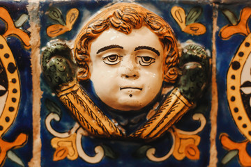 Capilla del Rosario, New Spanish Baroque style in Puebla Mexico