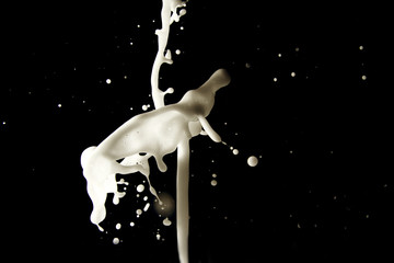 Foam abstract as background 