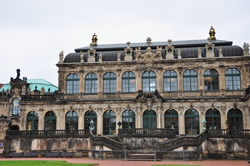 Fototapeta na wymiar Dresden Zwinger Palace Kronentor, Deutschland, Europa