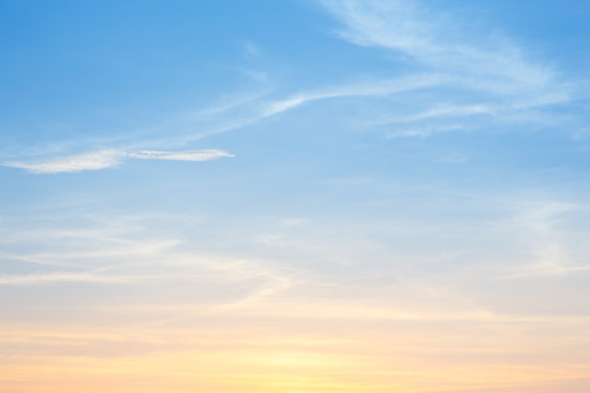 sky and clouds