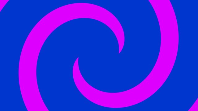 looped spiral graphic background, rotating spiral loop clip