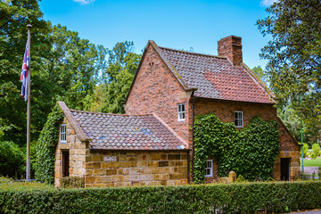 Fototapeta na wymiar Historical Captain Cook's Cottage - Melbourne, Australia