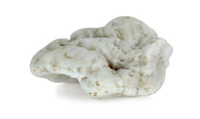 Rock stone isolated on white background with clipping path