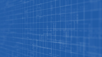 Abstract blurprint background 