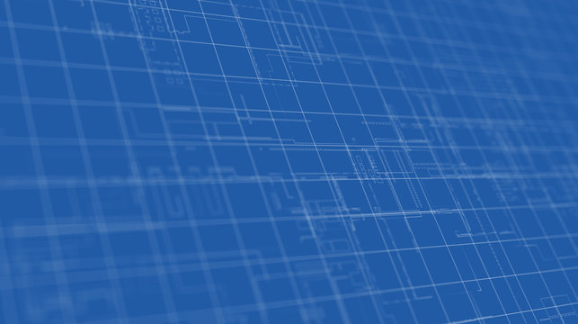 Abstract blurprint background 