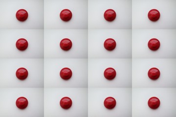 Naklejka na ściany i meble background of red pills