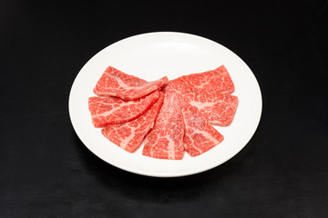 焼肉屋のメニュー