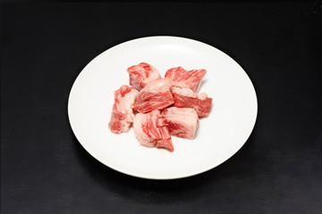 焼肉屋のメニュー