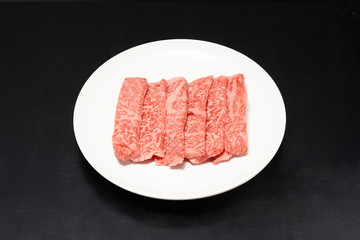 焼肉屋のメニュー