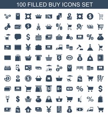 100 buy icons