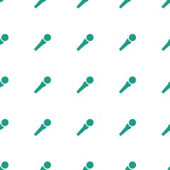 microphone icon pattern seamless white background