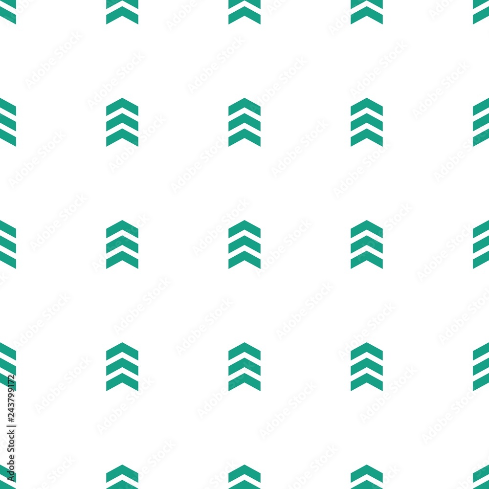 Sticker arrow icon pattern seamless white background