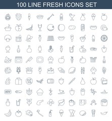 100 fresh icons
