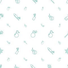 explosion icons pattern seamless white background