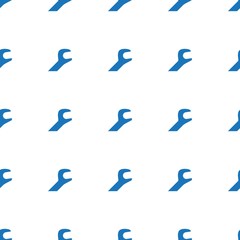 wrench icon pattern seamless white background