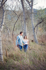 Happy Couple in nature