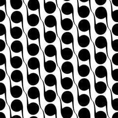 Retro background. Seamless pattern. Vector. レトロパターン