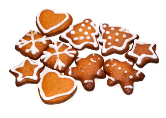 cookie isolated on white background