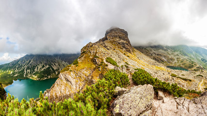 View from Krab in Tatra Mountains, Poland, Europe. © Ints