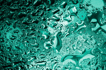 abstract background,  drops on the glass