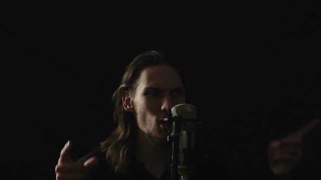 the guy sings in the Studio