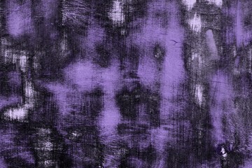 purple vintage wooden surface with different big scratched spots texture - cute abstract photo background