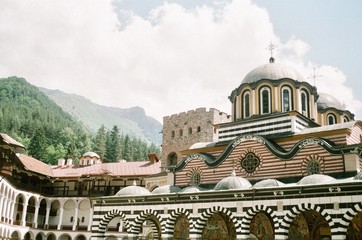 Fototapeta premium rila monastery in bulgaria
