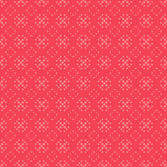 Polka dot seamless pattern. Mosaic of large and small circles. Geometric background. Can be used for wallpaper, textile, invitation card, web page background.
