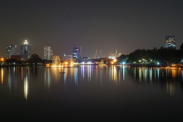 Obraz premium city at night