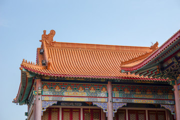 roof of chinese temple