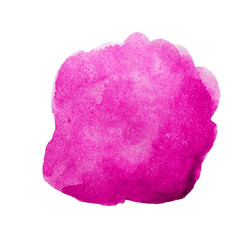 Beautiful splash of watercolor