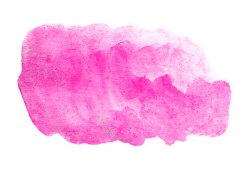 Beautiful splash of watercolor