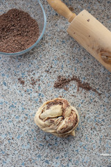 Baking Chocolate Rolls