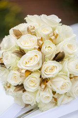 Yellow rose boquet