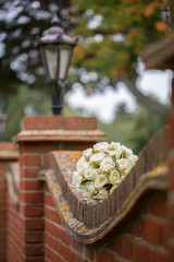 Yellow rose boquet for wedding
