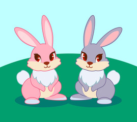 rabbit cartoon