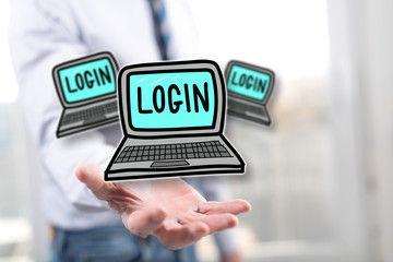 Concept of login
