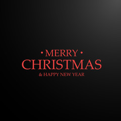 merry christmas text background