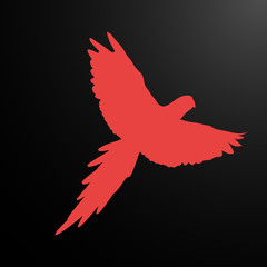 Obraz premium bird logo icon