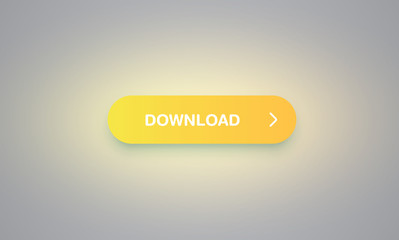 Colorful shiny and clean button for websites and online usage, vector illustration