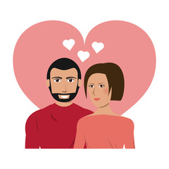 Fototapeta premium Couple in love